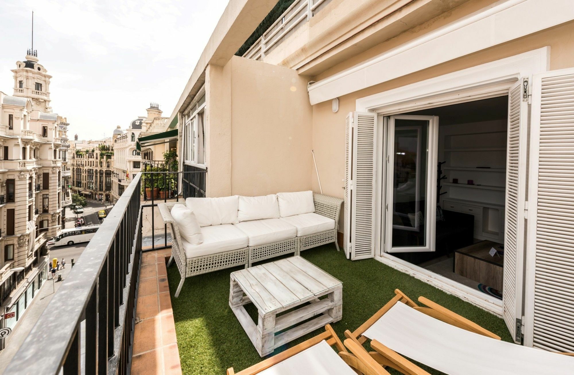 Gran Via Terrace City Center Madrid Dış mekan fotoğraf